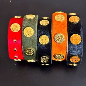 Pick your color Rustic Cuff Calfskin Bracelet